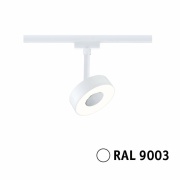 URail LED Schienenspot Circle Einzelleuchte  180lm 5W 3000K dimmbar 230V Signalweiß