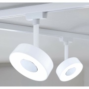 URail LED Schienenspot Circle Einzelleuchte  180lm 5W 3000K dimmbar 230V Signalweiß