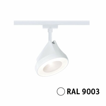 Paulmann URail LED Schienenspot Arena   850lm 15W 2700K dimmbar 230V Signalweiß