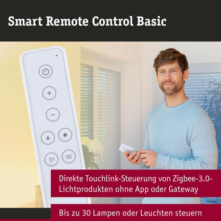 Paulmann Fernbedienung Smart Home Zigbee 3.0 Weiß