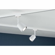 URail Schienenspot Cover Einzelspot GU10  max. 10W  dimmbar 230V Signalweiß