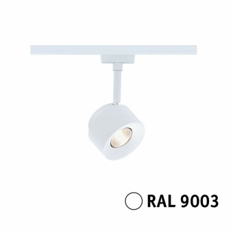 Paulmann URail LED Schienenspot Pane   650lm 7,4W 3000K dimmbar 230V Signalweiß