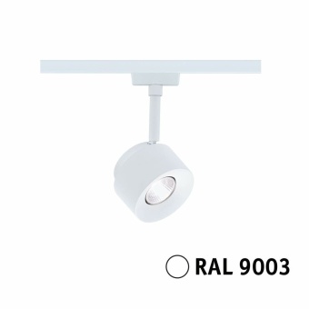 Paulmann URail LED Schienenspot Pane   680lm 7,4W 4000K dimmbar 230V Signalweiß