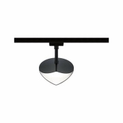 URail LED Schienenspot Alejandro 10W 800lm 4000K 3-Step-Dim dimmbar Schwarz matt (LED fest verbaut)