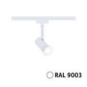 URail Schienenspot Runa   GU10  max. 10W  dimmbar 230V Signalweiß