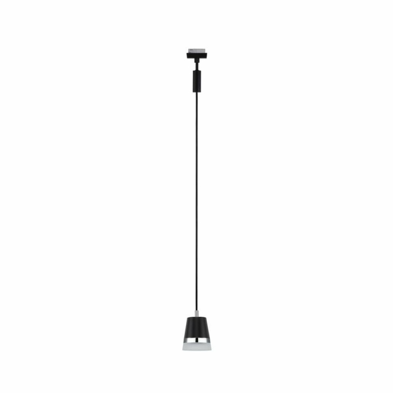 Paulmann URail Pendelleuchte Cone GU10  max. 10W dimmbar Schwarz matt