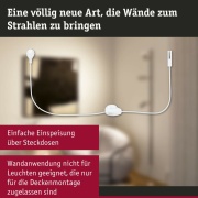 URail Einspeisung Kabel mit Schalter   2m max. 1000W Signalweiß