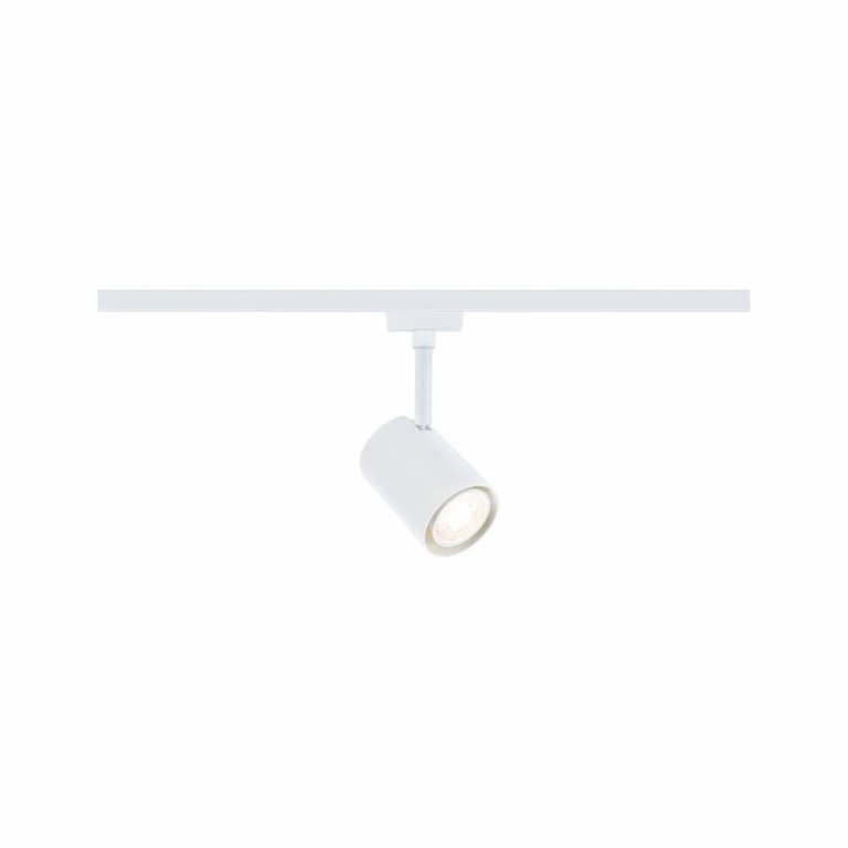 Paulmann URail LED Schienenspot Luxe Signalweiß GU10 350lm 4,8W Smart Home Zigbee 3.0 RGBW+ dimmbar 230V