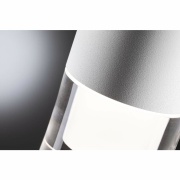 LED Pendelleuchte Kame Klar Signalweiß 9W 3000K 3-Step-Dim IP44