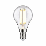 Eco-Line Filament 230V LED Tropfen E14 1er-Set  82mm 525lm 2,5W 3000K  Klar