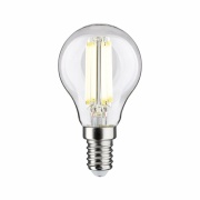 Eco-Line Filament 230V LED Tropfen E14 1er-Set  82mm 525lm 2,5W 4000K  Klar