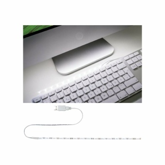 Paulmann USB LED-Strip 30cm für Computer, Notebook, Auto, 1,5W 6000K 60lm