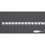 USB LED-Strip 30cm für Computer, Notebook, Auto, 1,5W 6000K 60lm