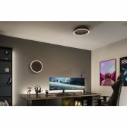 LED Wand-/Deckenleuchte Spaceglow One Gaminglicht Partylicht RGB+ 2000lm 230V 34,5W dimmbar Schwarz matt