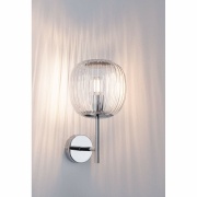 Selection Bathroom Wandleuchte Ruya Glas/Chrom IP44 E14 max. 20W dimmbar 230V