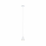 LED Pendelleuchte Luia Satin/Signalweiß IP44 GU10 max. 10W Pendellänge verstellbar