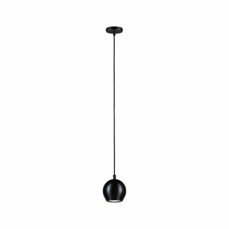 Paulmann LED Pendelleuchte Shima Signalschwarz IP44 GU10 max. 10W Pendellänge verstellbar