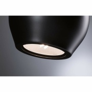 LED Pendelleuchte Shima Signalschwarz IP44 GU10 max. 10W Pendellänge verstellbar