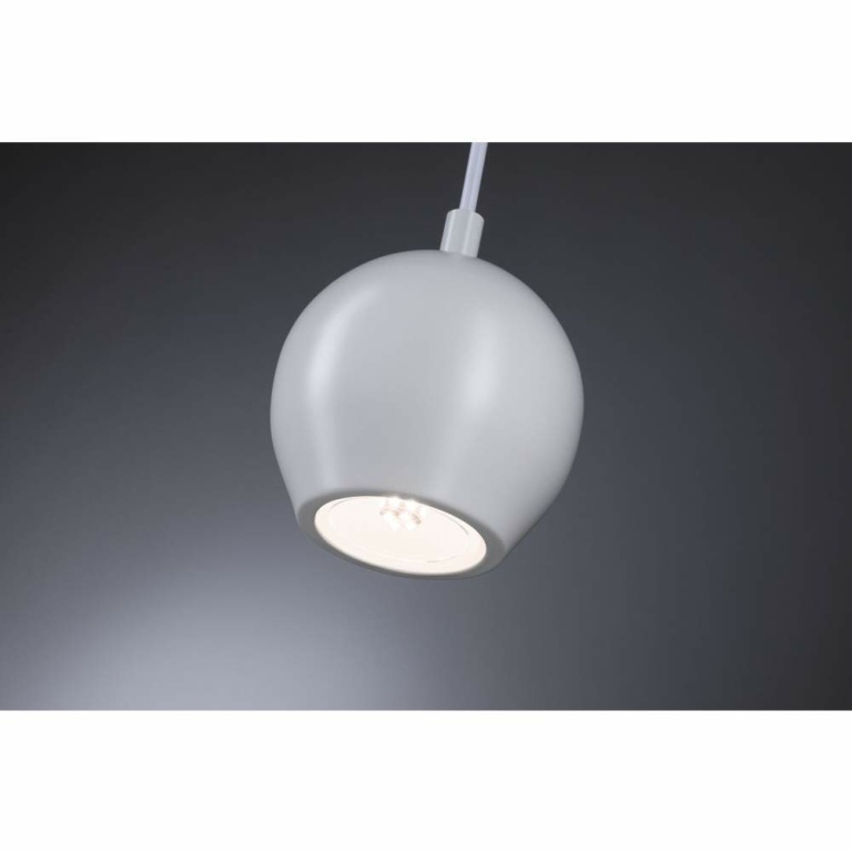 Paulmann LED Pendelleuchte Shima Signalweiß IP44 GU10 max. 10W  Pendellänge verstellbar