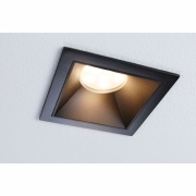 Cole Coin Basisset 3er-Set Schwarz eckig LED Einbauleuchte IP44 3-Step-Dim 2700K 470lm 230V