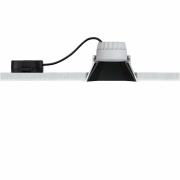 Cole Coin Basisset 3er-Set Schwarz eckig LED Einbauleuchte IP44 3-Step-Dim 2700K 470lm 230V