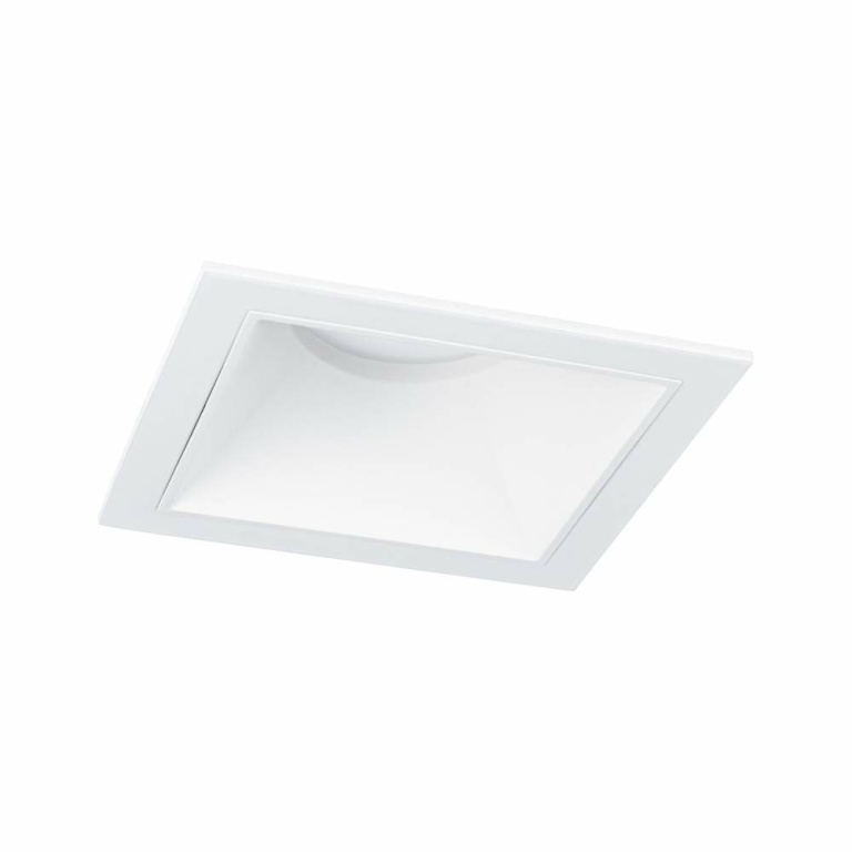 Paulmann Cole Coin Weiß eckig LED Einbauleuchte IP44 3-Step-Dim 2700K 470lm 230V