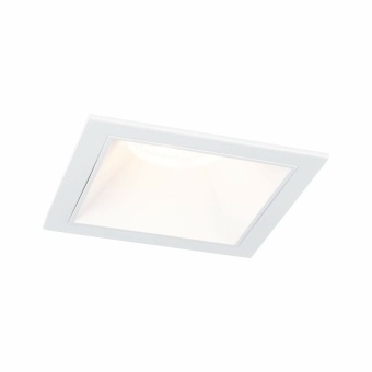 Paulmann Cole Coin Weiß eckig LED Einbauleuchte IP44 3-Step-Dim 2700K 470lm 230V