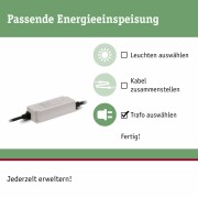 Paulmann Plug & Shine Einspeisung Trafo 75W 24V DC IP67 Anthrazit