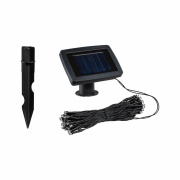 Solar LED-Lichterkette Aurinka 7,9 m IP44 3000K Schwarz