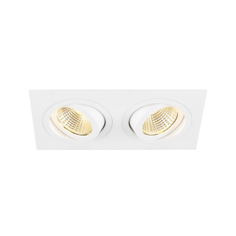 SLV NEW TRIA® 155, DOUBLE LED-Modul, 2700K, 38°, PHASE, schwarz