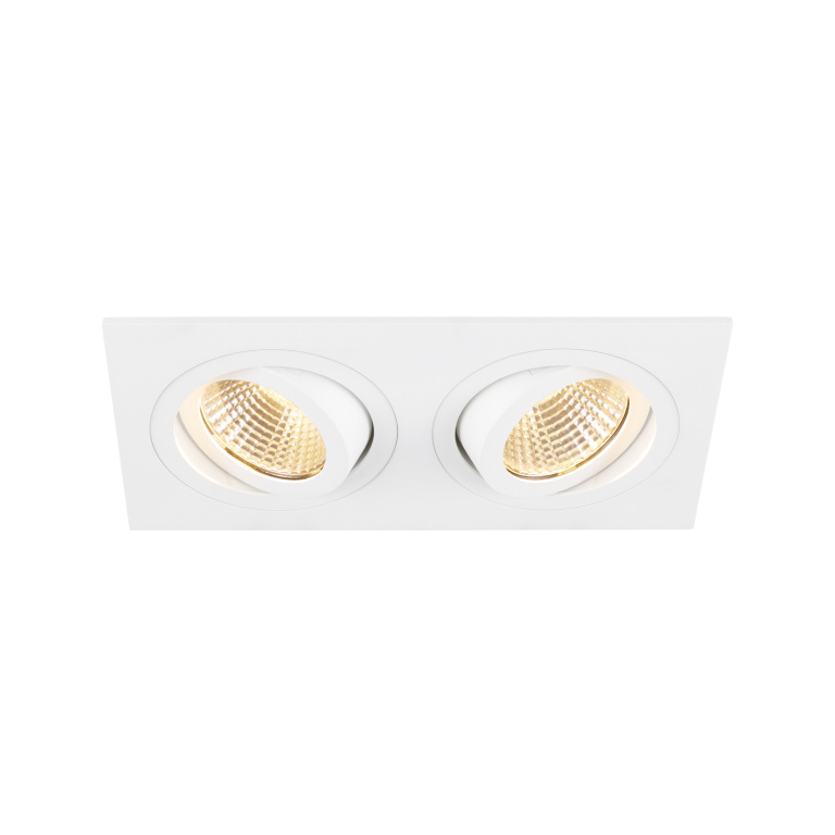 SLV NEW TRIA® 155, DOUBLE LED-Modul, 3000K, 38°, PHASE, schwarz