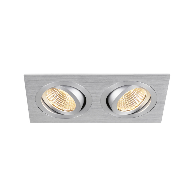 SLV NEW TRIA® 155, DOUBLE LED-Modul, 3000K, 38°, PHASE, schwarz