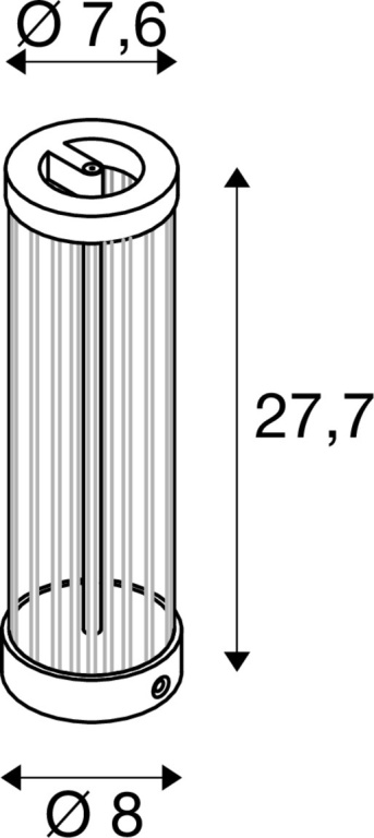 SLV QUIMERA, Tischleuchte, 2700/3000K, gebürstet messing