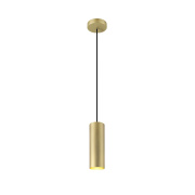 ENOLA®, Pendelleuchte, Pendellänge 150cm, E27, 1x max. 50W, matt gold