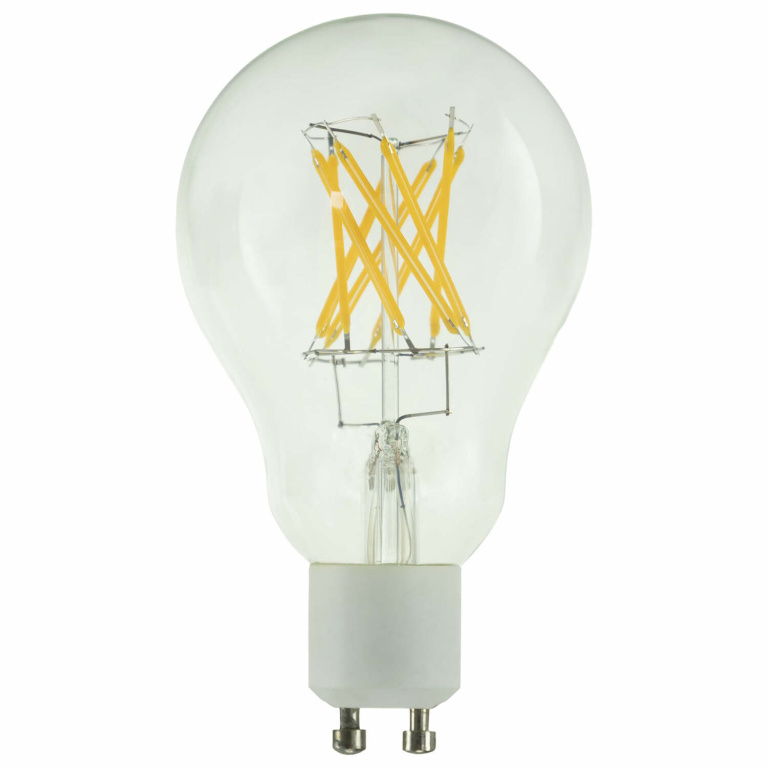 SLV LED A60 Crossed Filament, LED-Leuchtmittel, GU10, PHASE, 6,5W, 2200K