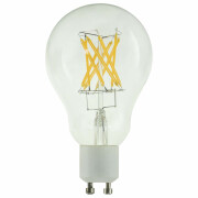 LED A60 Crossed Filament, LED-Leuchtmittel, GU10, PHASE, 6,5W, 2200K