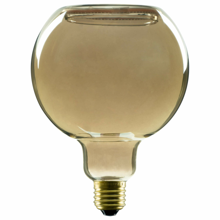 SLV LED Floating Globe 125, LED-Leuchtmittel, smokey black, E27, PHASE, 6W, 1900K