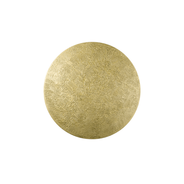 SLV MANA 60 Leuchtenschirm, rund, moon structure, H: 4.2 cm, gold