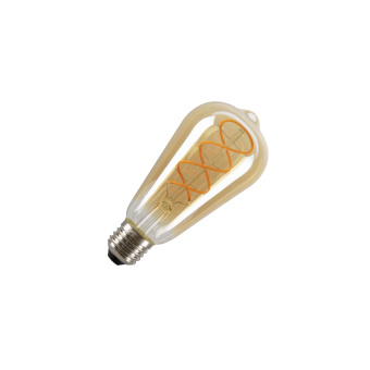 SLV LED ST64, LED-Leuchtmittel, gold, E27, 4W, 1800K