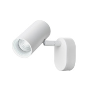 NOBLO®, Wand- und Deckenaufbauleuchte, single, rund, 2000-3000K, 8W, Dim-to-Warm, PHASE, 36°, weiß