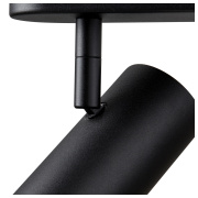 NOBLO®, Wand- und Deckenaufbauleuchte, triple, rund, 3000K, 19W, PHASE, 32°, schwarz