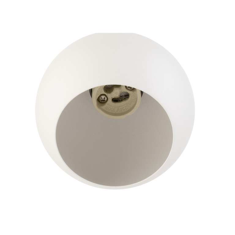 SLV LIGHT EYE® 90, 1 Phasen  Pendelleuchte, GU10, Pendellänge 150cm, 1x max. 6W, matt weiß