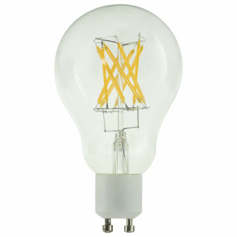 SLV LED A60 Crossed Filament, LED-Leuchtmittel, GU10, PHASE, 6,5W, 2700K