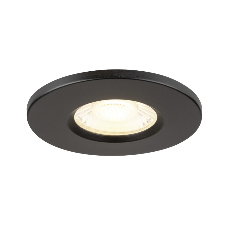 SLV UNIVERSAL DOWNLIGHT Abdeckung, für Downlight, IP65, rund, schwarz