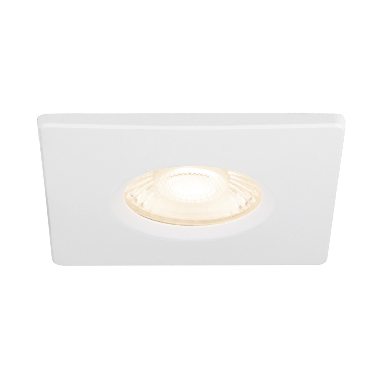 SLV UNIVERSAL DOWNLIGHT Abdeckung, für Downlight, IP65, eckig, weiß