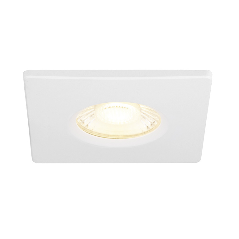 SLV UNIVERSAL DOWNLIGHT Abdeckung, für Downlight, IP65, eckig, weiß