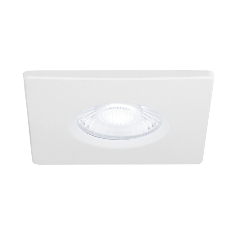 SLV UNIVERSAL DOWNLIGHT Abdeckung, für Downlight, IP65, eckig, weiß