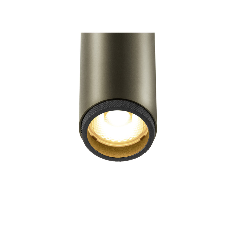 SLV GRIP! S, 1 Phasen  Spot, zylindrisch, 2000-3000K, 11W, Dim-to-Warm, PHASE, 29°, bronze / schwarz