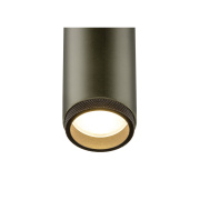 GRIP! M, 1 Phasen  Spot, zylindrisch, 2000-3000K, 15W, Dim-to-Warm, PHASE, 42°, bronze / schwarz