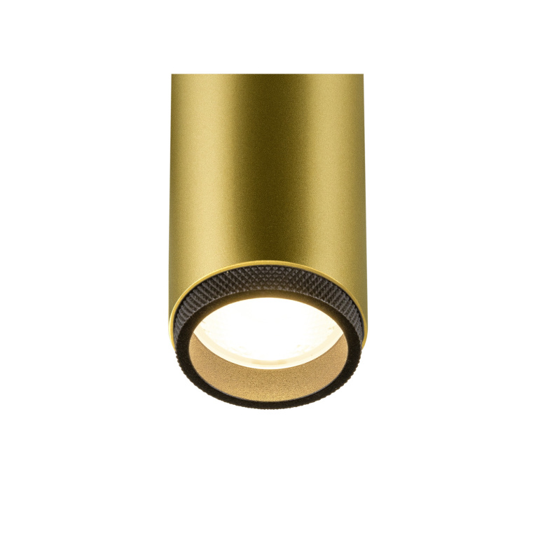 SLV GRIP! M, 1 Phasen  Spot, zylindrisch, 2000-3000K, 15W, Dim-to-Warm, PHASE, 42°, gold / schwarz